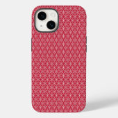 Klassieke wintersnowflakes telefoontas Case-Mate iPhone case (Achterkant)
