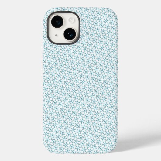 Klassieke wintersnowflakes telefoontas Case-Mate iPhone case (Achterkant)