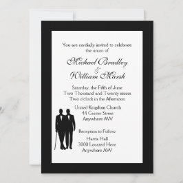 Klassieke Wit-Russische uitnodiging voor weddensch