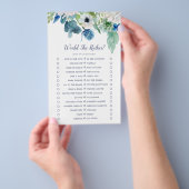 Klassieke witte bloemen zouden ze niet meer spelen flyer (Hand)