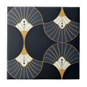 klassieke witte en goudwandtegels tegeltje (Voorkant)