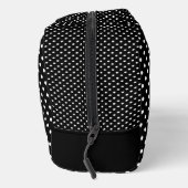 Klassieke witte Franse Zwitserse polka stippen op  Toilettasje (Rechts)