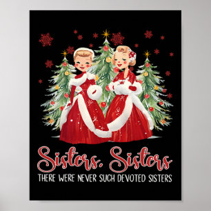 Klassieke Witte Kerst Film 1954 Sisters Sisters Poster