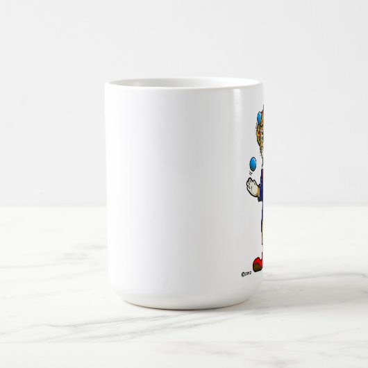 klassieke witte mok (Center)