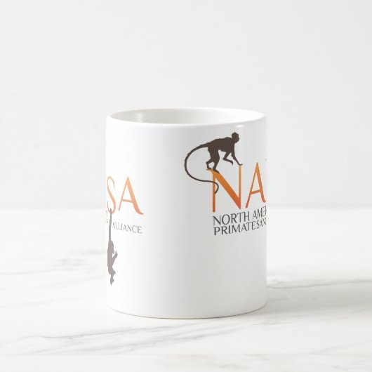 Klassieke witte Mok (Center)