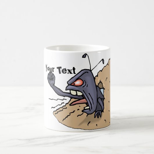 Klassieke witte Mok (Center)