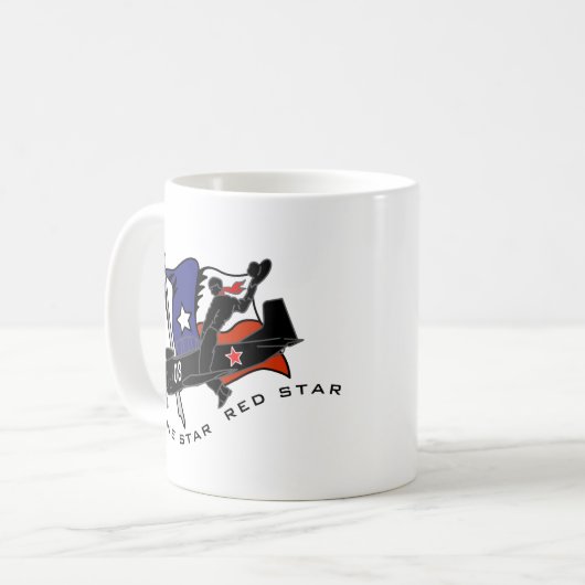 Klassieke witte Mok (Voorkant links)