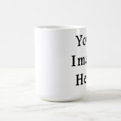 Klassieke witte Mok 15 Ounce Cup - Gepersonaliseer (Center)