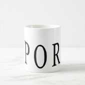 Klassieke witte mok DESIGN SPORT  (Center)