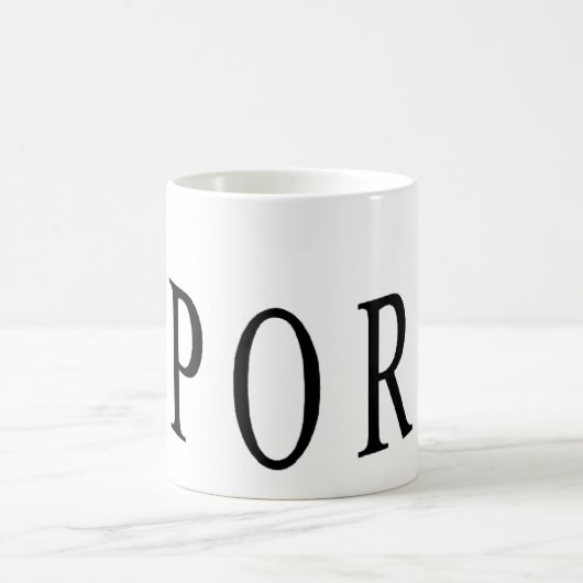 Klassieke witte mok DESIGN SPORT  (Center)