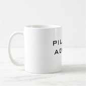 Klassieke witte Mok van 11 oz | Addict piloten (Links)