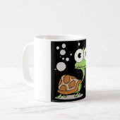 Klassieke witte Mok van 11 oz Turtle White (Voorkant links)