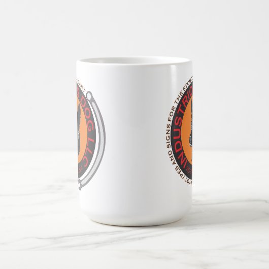 Klassieke witte mok van 15 oz (Center)