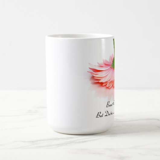 Klassieke witte Mok voor borstkankeroverlevenden (Center)