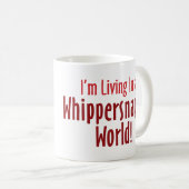 Klassieke witte Mok Whippersnapper (Voorkant rechts)