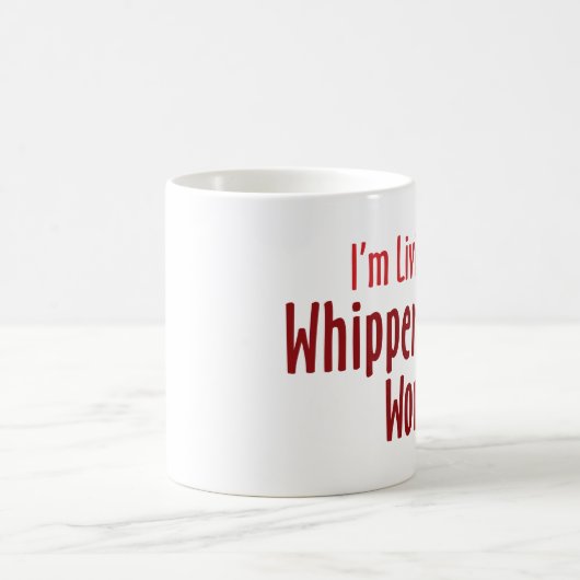 Klassieke witte Mok Whippersnapper (Center)