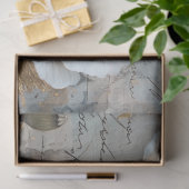 Klassieke Witte Poppies & Lace Decoupage Tissuepapier (Geschenk)