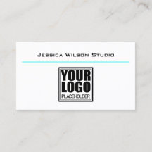 Klassieke witte Sjabloon Eenvoudige moderne Studio