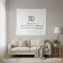Klassieke Witte Wandtapijt – Maak het vandaag van 