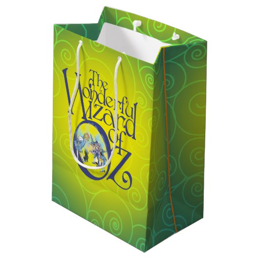 Klassieke Wizard of Oz cadeautas met Koninklijk Wa (Achterkant Gekanteld)