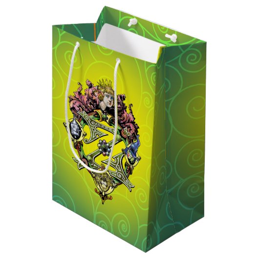 Klassieke Wizard of Oz cadeautas met Koninklijk Wa (Voorkant Gekanteld)