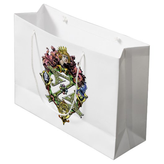 Klassieke Wizard of Oz cadeautas met Koninklijk Wa (Voorkant Gekanteld)