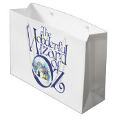 Klassieke Wizard of Oz cadeautas met Koninklijk Wa (Achterkant Gekanteld)