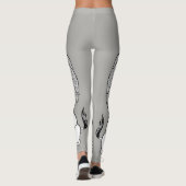 Klassieke Wizard of Oz, dappere laffe leeuw Leggings (Achterkant)