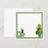 Klassieke Wizard of Oz; Dorothy en Toto (Voorkant / Achterkant)