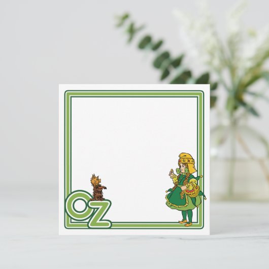 Klassieke Wizard of Oz; Dorothy en Toto (Staand voorkant)
