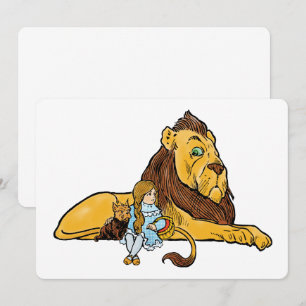 Klassieke Wizard of Oz, Dorothy en Toto uitnodigin Kaart