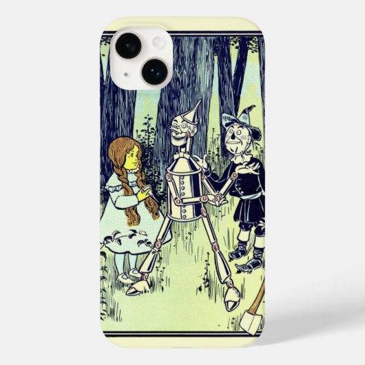 Klassieke Wizard of Oz, Dorothy Ontmoet de Blikken Case-Mate iPhone Case (Achterkant)
