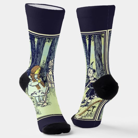 Klassieke Wizard of Oz, Dorothy Ontmoet de Blikken Sokken (Gebogen)