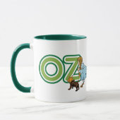 Klassieke Wizard of Oz Dorothy Toto met Grote Lett Mok (Links)