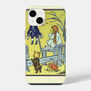 Klassieke Wizard of Oz, Dorothy Toto ontmoet Vogel iPhone 14 Hoesje