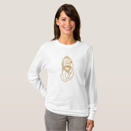Klassieke Wizard of Oz - Droevige Laffe Leeuw T-s T-shirt