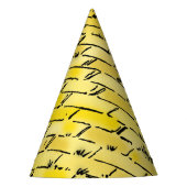 Klassieke Wizard of Oz Gele Bakstenen Weg van Dens Feesthoedjes (Voorkant)