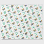 Klassieke Wizard of Oz Kerst Cadeaupapier (Vlak)