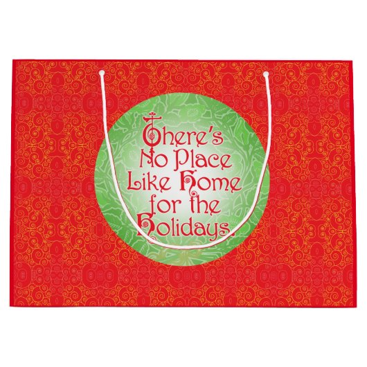 Klassieke Wizard of Oz Kerst grote cadeautas (Voorkant)