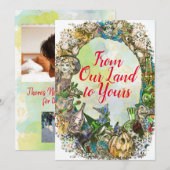 Klassieke Wizard of Oz Kerst voor het hele gezin Notitiekaartje (Voorkant / Achterkant)