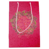 Klassieke Wizard of Oz Kerstcadeautas-ROOD Medium Cadeauzakje (Voorkant)