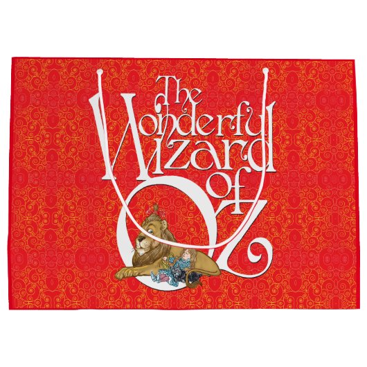 Klassieke Wizard of Oz Kerstmis Groot Cadeauzakje (Achterkant)