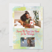 Klassieke Wizard of Oz Kerstmis met het hele gezin Notitiekaartje (Achterkant)