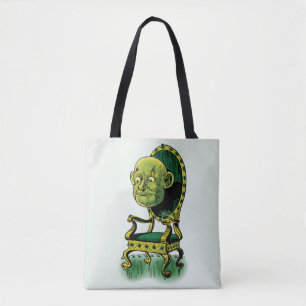 Klassieke Wizard of Oz, Knorrige Tovenaar Smaragde Tote Bag