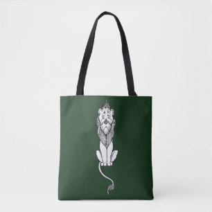 Klassieke Wizard of Oz, Laffe Leeuw Tote Bag
