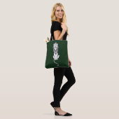 Klassieke Wizard of Oz, Laffe Leeuw Tote Bag (Op model)