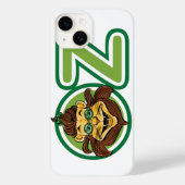 Klassieke Wizard of Oz, Leeuw in de Letter O Case-Mate iPhone Case (Achterkant)