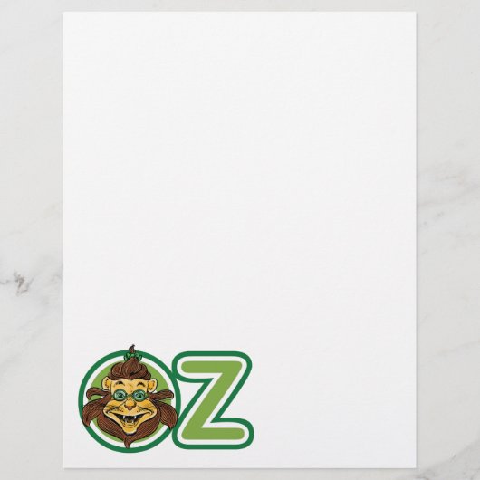 Klassieke Wizard of Oz, Leeuw in de Letter O Flyer (Voorkant)