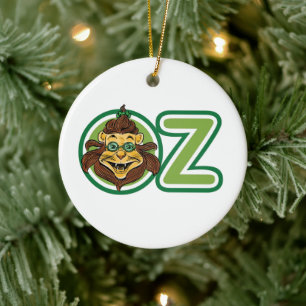 Klassieke Wizard of Oz, Leeuw in de Letter O Keramisch Ornament