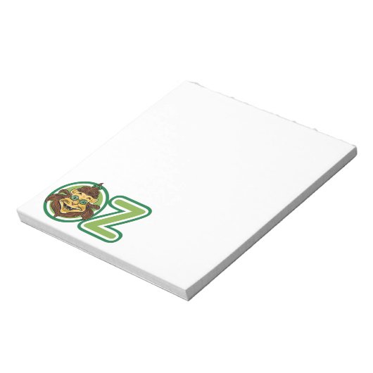 Klassieke Wizard of Oz, Leeuw in de letter O Notitieblok (Linkerzijde)